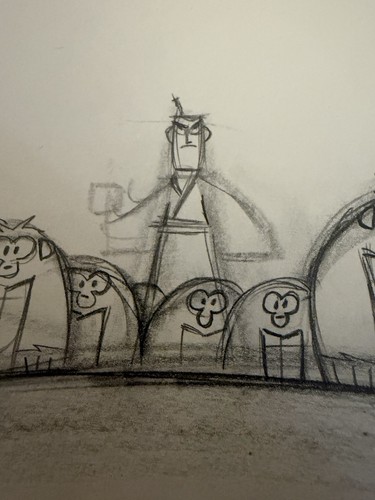 Samurai jack monkey man - samurai,